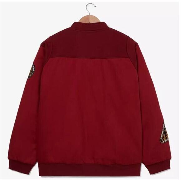 Rare Star Trek USS Enterprise Starfleet Academy Red Engineer Jacket Size Large L - Picture 2 of 4